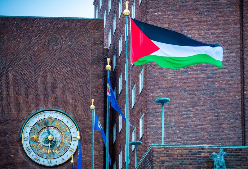 ノルウェーなど3カ国、パレスチナ国家承認　イスラエルは大使召還