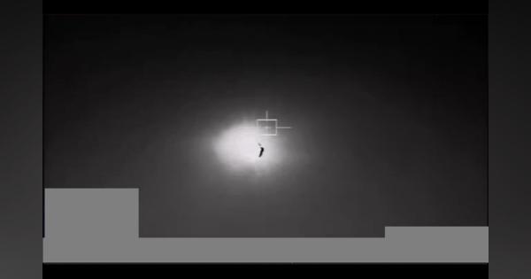 衛星ロケットの爆発映像公開　韓国軍