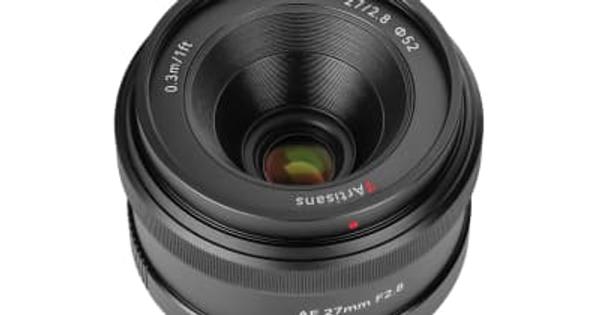 軽量小型の単焦点AFレンズ「7Artisans 27mm F2.8」　APS-Cセンサー／ソニーEマウント用