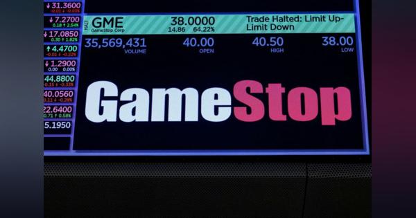 米ゲームストップが21.4億ドル調達、株価急伸も引け後に下落