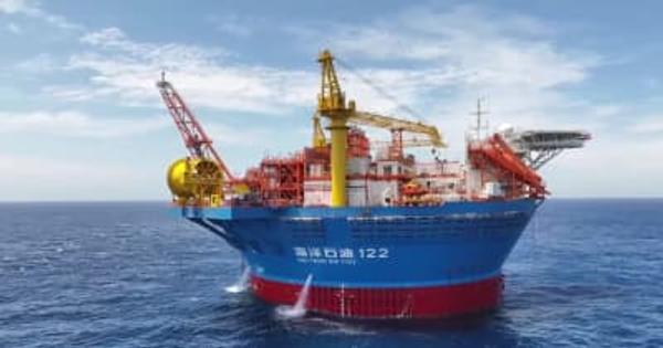 アジア初の円筒型FPSO、海上設置に成功