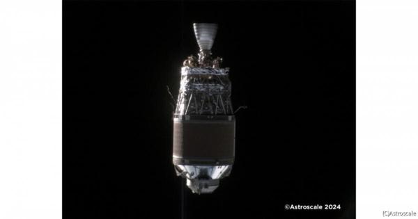 アストロスケールのデブリ除去衛星「ADRAS-J」、対象デブリまで約50mの距離まで接近