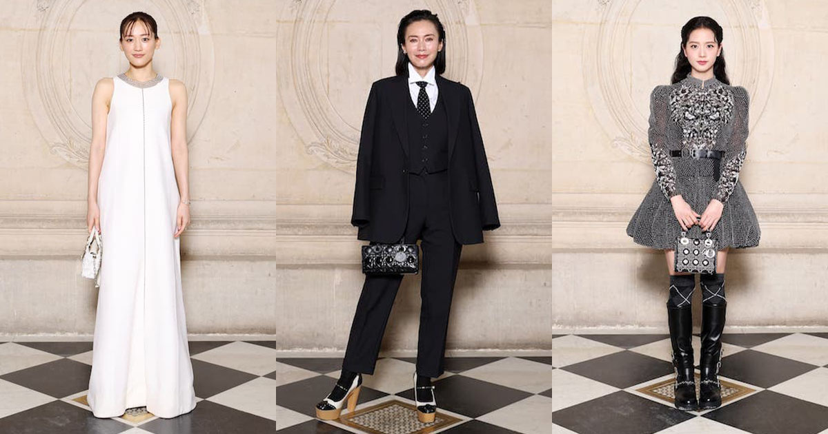 クリスチャンディオール ・モデル撮影時に着用 フラットパンプス 24 ピンク クリスチャンディオール DIOR POEME ファブリック フラット