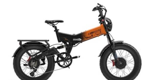 モペット Lankeleisiの折り畳み式電動モペット「X3000 MAX」、2000Wデュアル