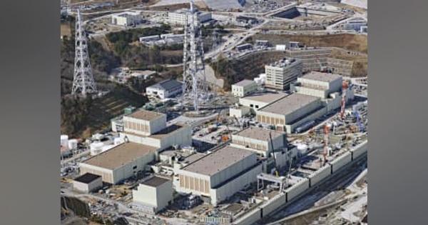 女川原発、再稼働11月に延期　東北電力、仮設倉庫の撤去遅れ