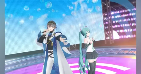 にじさんじEN アイク・イーヴランドの3Dお披露目に“初音ミク”が出演