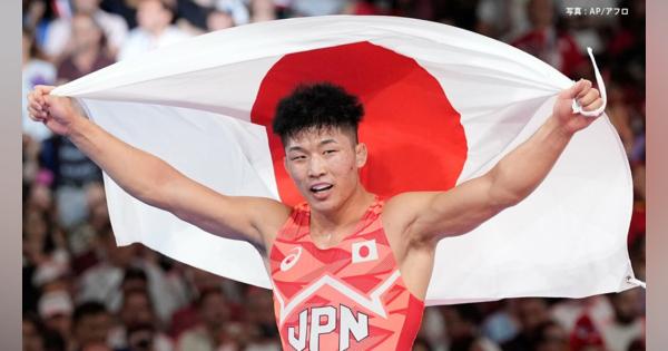 レスリング男子グレコ77キロ級 日下尚 金メダル獲得！初出場で快挙、この階級、日本勢初の五輪王者誕生【パリ五輪】