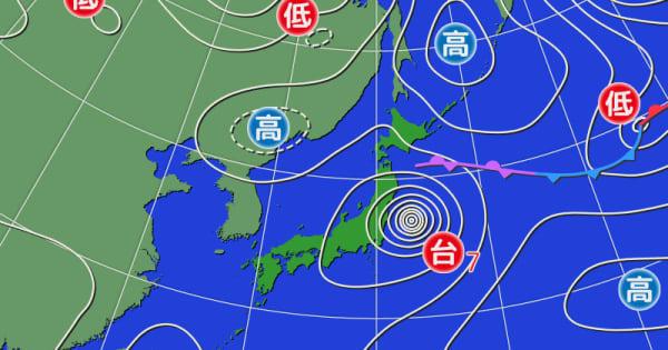 東北や関東　暴風や土砂災害に厳重警戒