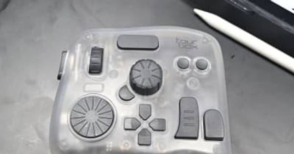 TourBox Elite Plus 左手デバイス TourBox Elite Plusーー待望のiPad対応機種。世界初、iPadひとつで設定