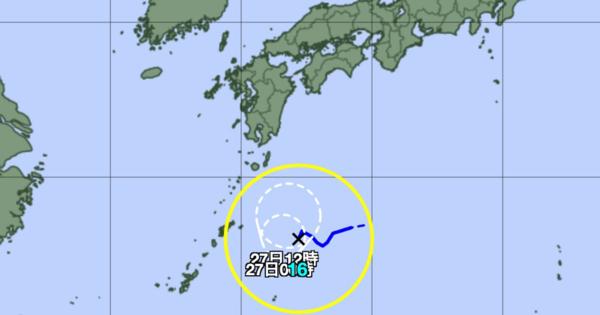 台風16号が発生。進路予想は？気象庁、米軍、ヨーロッパの予報機関で比較