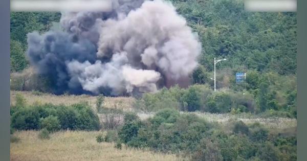 北朝鮮、「韓国は敵対国」と改憲　道路と鉄道の爆破を発表