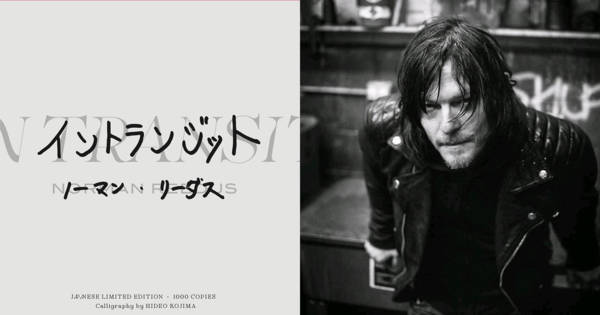 ハリウッド俳優・ノーマン・リーダスの写真集「IN TRANSIT」の日本版が