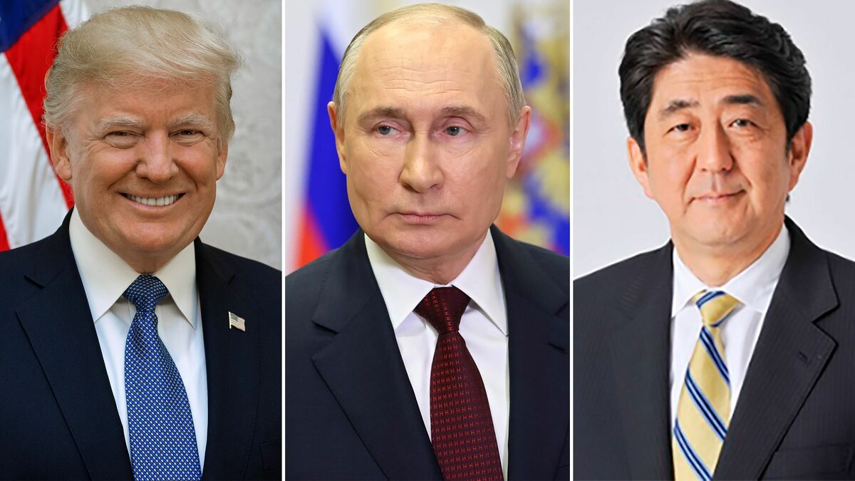 フィギュア 4体セット（習近平、プーチン、トランプ、安倍晋三） フィギュア 4体セット（習近平、プーチン、トランプ、安倍晋三