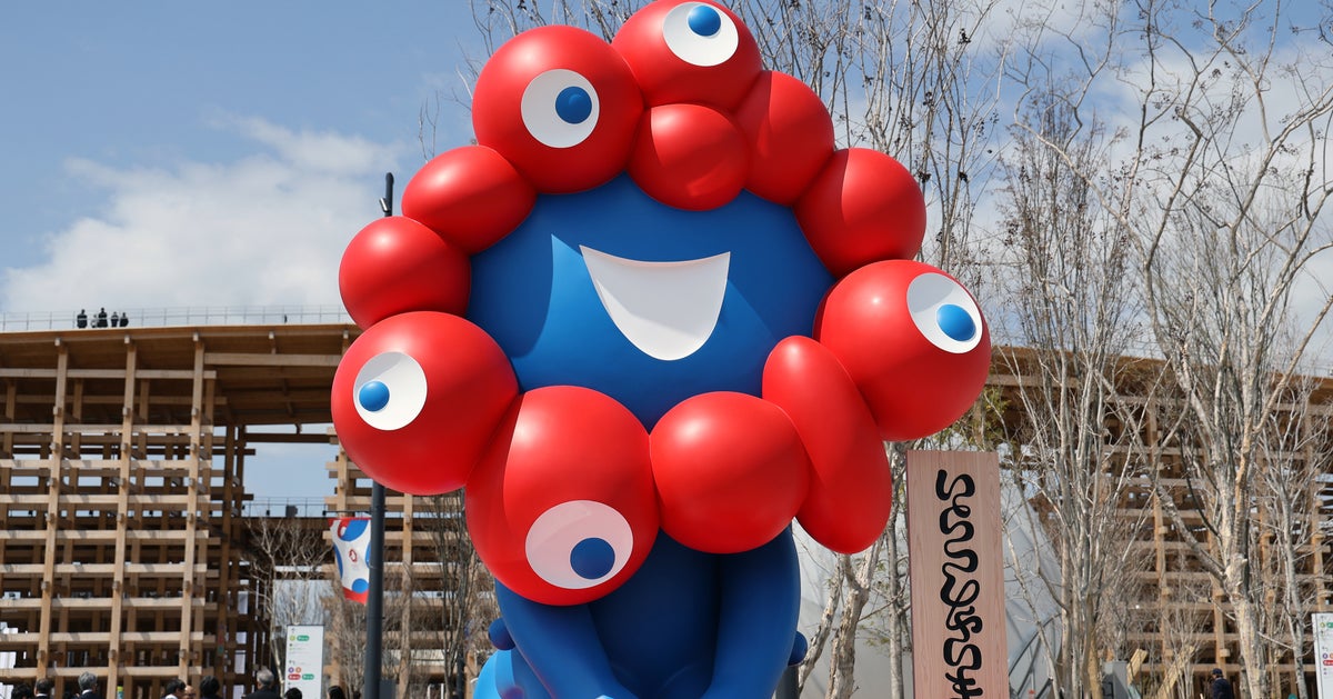 万博限定　ジェラピケ　ミャクミャク　コラボ　Tワンピース gelato pique／Mitea ORGANIC】大阪・関西万博公式キャラクター