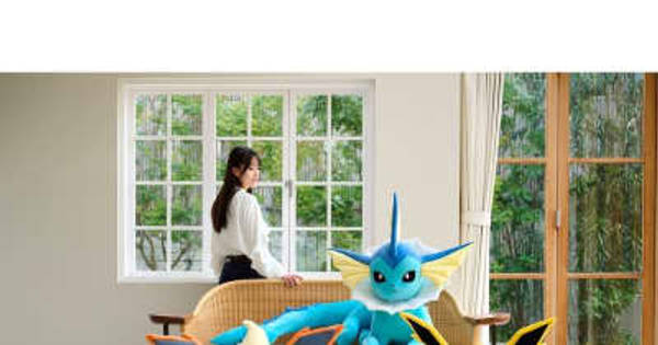 ポケモン「シャワーズ」「サンダース」「ブースター」の等身大