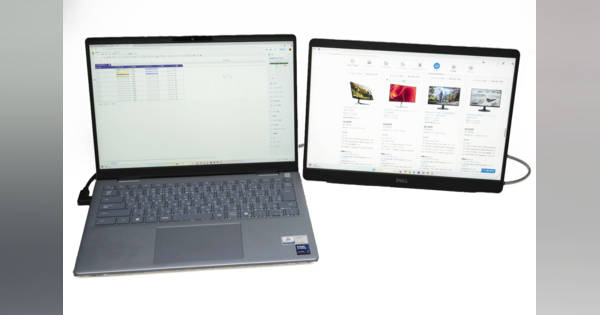 デルから綺麗めモバイルモニター「P1425」発売、新ノートPC「Dell 14