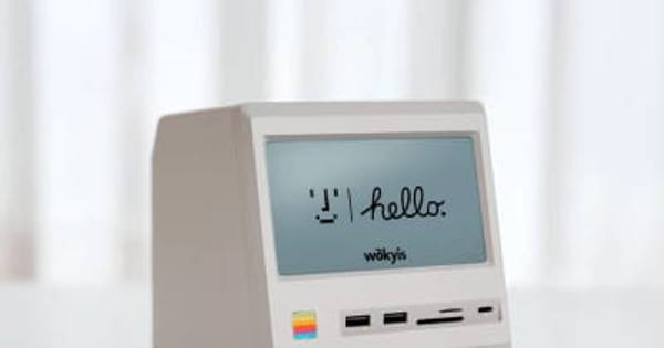 初代Macintosh風デザインのMac Mini向けドックが予約販売を開始 (PC Watch)