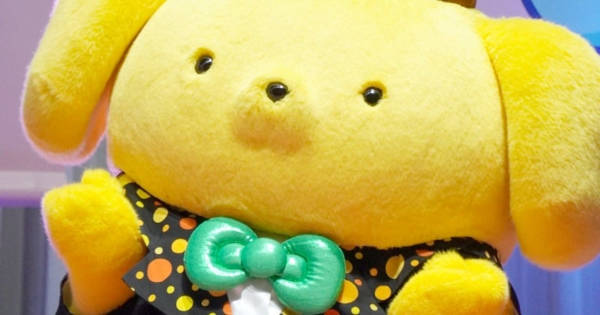［Sanrio］ポムポムプリンキャラクター大賞一位ぬいぐるみ ポムポムプリン、サンリオキャラクター大賞受賞「うわーい！」 9年ぶり