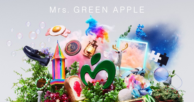 Mrs. GREEN APPLE『10』、2週連続で週間「CDアルバム