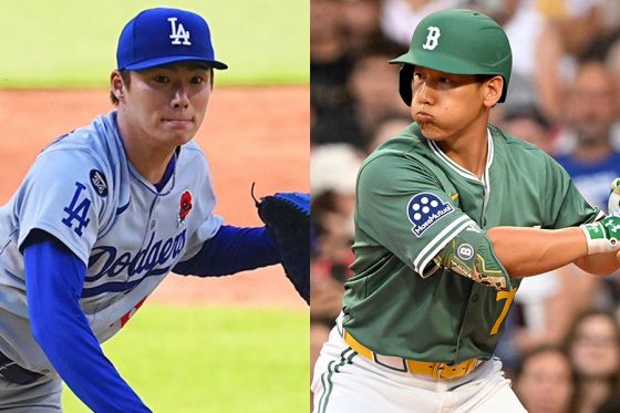 山本由伸　吉田正尚　メモラセット　BBM　希少 異国で叶えた2人の約束 続ける奮闘…山本由伸、吉田正尚との再会
