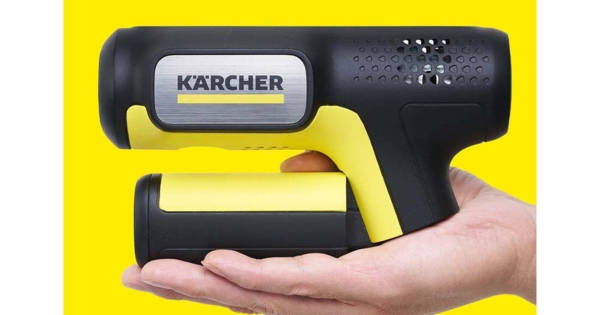 ケルヒャー、手のひらサイズの高圧洗浄機「ハンディエア」の一般販売を