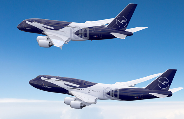 ルフトハンザ、747-8やA380も100周年塗装 26年秋までに6機 (Aviation Wire)