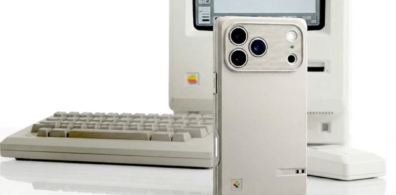 Macの始まり「Macintosh 128K」をモチーフにしたiPhone 17 Proケース