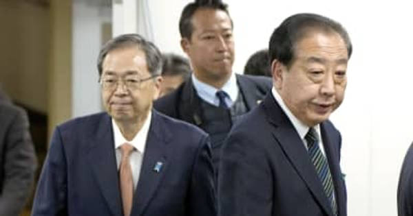 野田氏「比例復活の機会増やす」　中道、公明優遇で不協和音