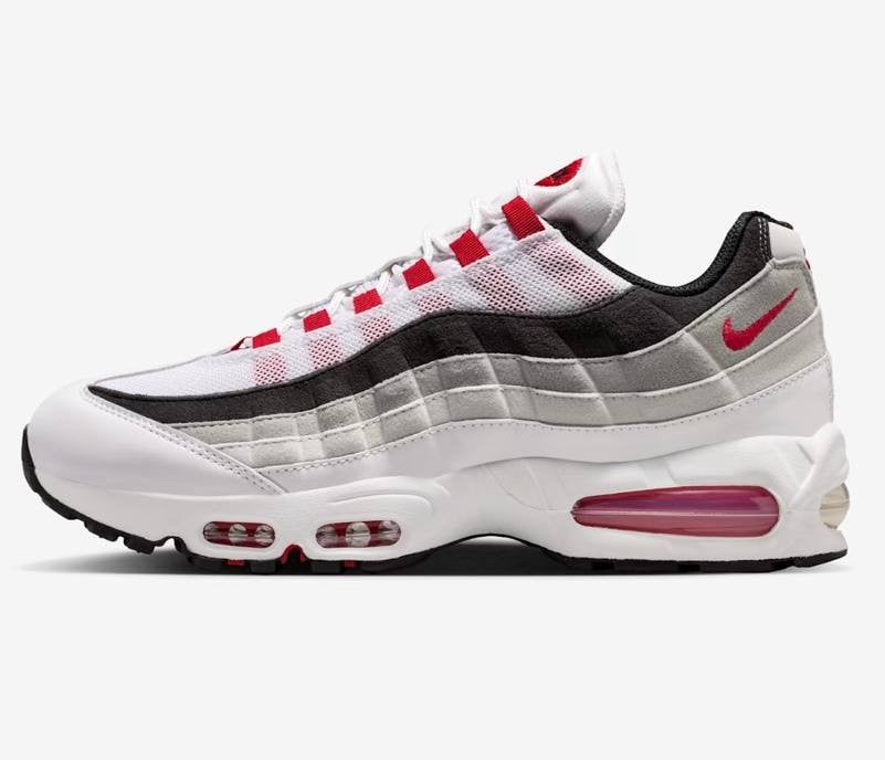 NIKE AIR MAX 95 QS 赤グラデ　【新品未使用タグ付】 ナイキ『エアマックス95』赤グラデ、4・30発売 2万5520円も先行発売は