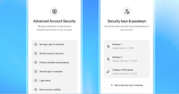 OpenAI、ChatGPTとCodexの保護を強化する「Advanced Account Security