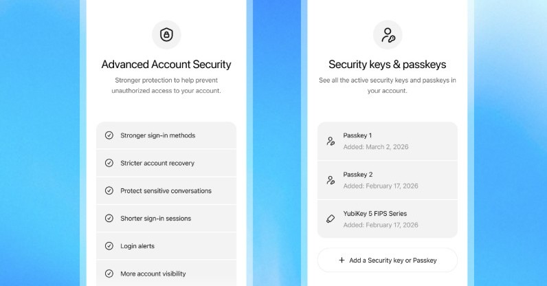 OpenAI、ChatGPTとCodexの保護を強化する「Advanced Account Security