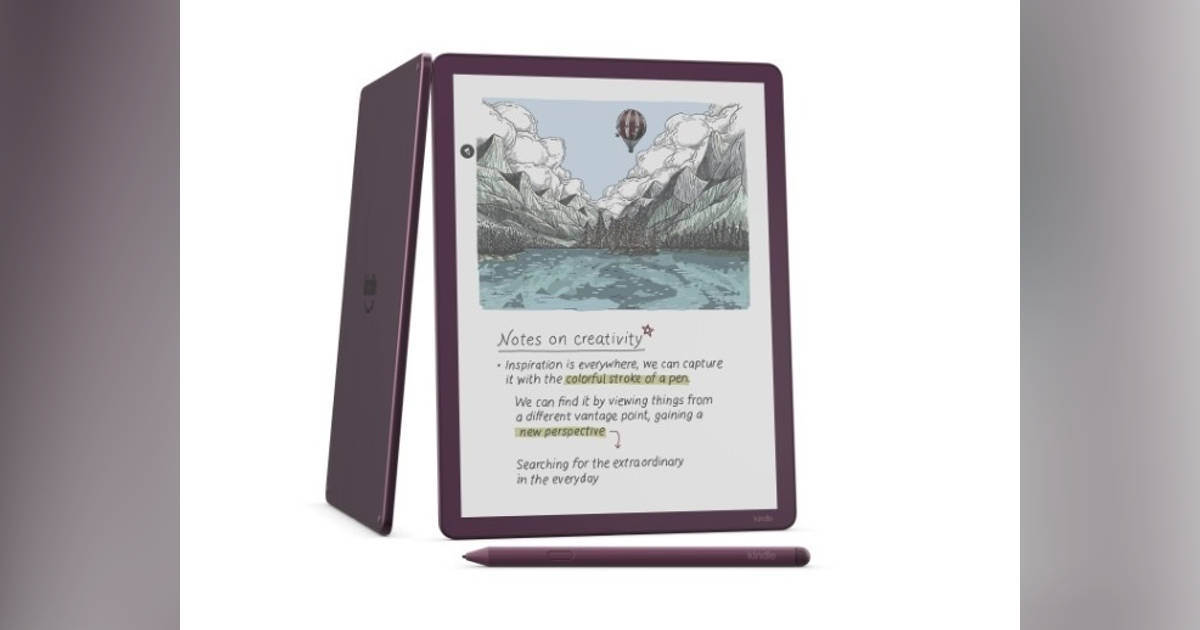 Amazon、手書きできる「Kindle Scribe」を刷新 初のカラーモデル追加