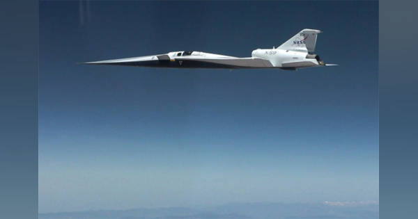 NASAのX-59、初の超音速飛行 静粛実証へ前進 (Aviation Wire)