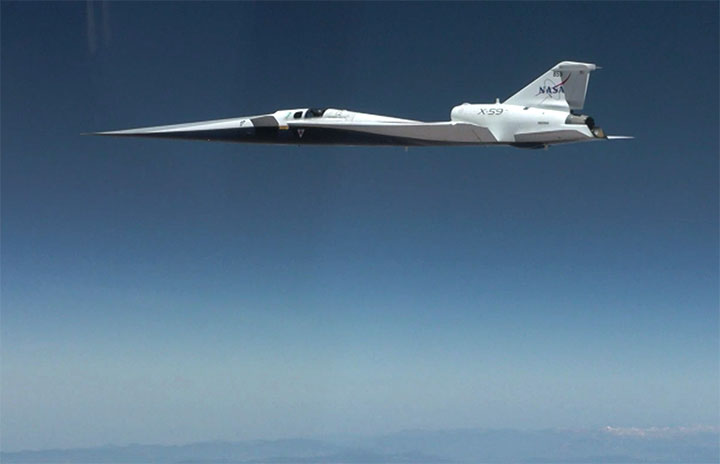 NASAのX-59、初の超音速飛行 静粛実証へ前進 (Aviation Wire)