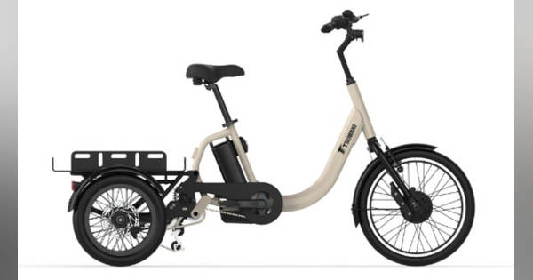航続最大230kmの電動アシスト3輪自転車、椿本チエインが初公開へ