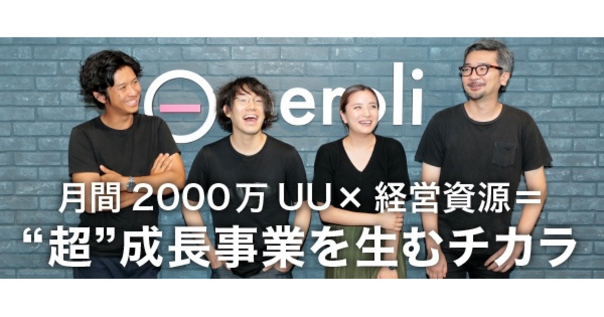 潤沢なリソースで、驚異的成長を続ける「ペロリ」