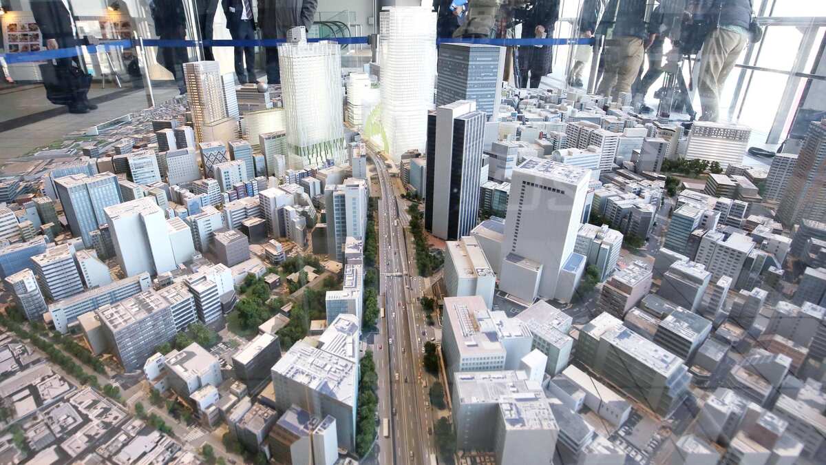未来の渋谷を一望「渋谷駅周辺地域都市模型」100年に一度の再開発