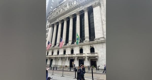 NY株、続落