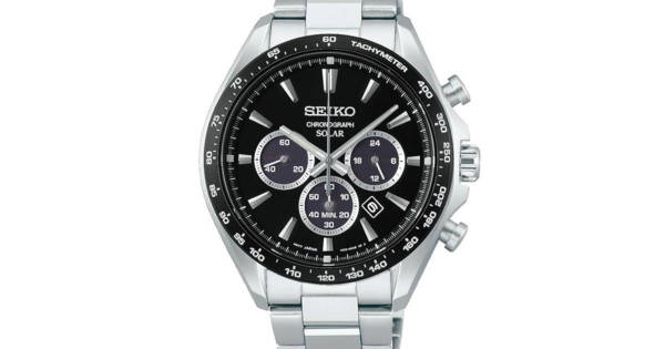 SEIKO ソーラー クロノグラフ 腕時計 スーツとの相性も良好。セイコーの新作ソーラークロノグラフが20％オフ