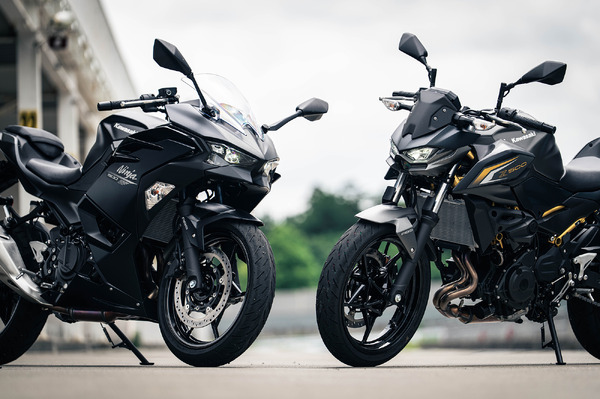 日*1様 きんとうか カワサキ Z500 / Ninja500 試乗】ビッグバイクに疲れた大人におすすめ