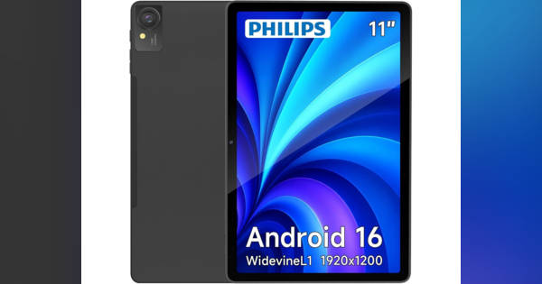 PHILIPSの高コスパAndroidタブレットが、Amazonタイムセールでさらにお