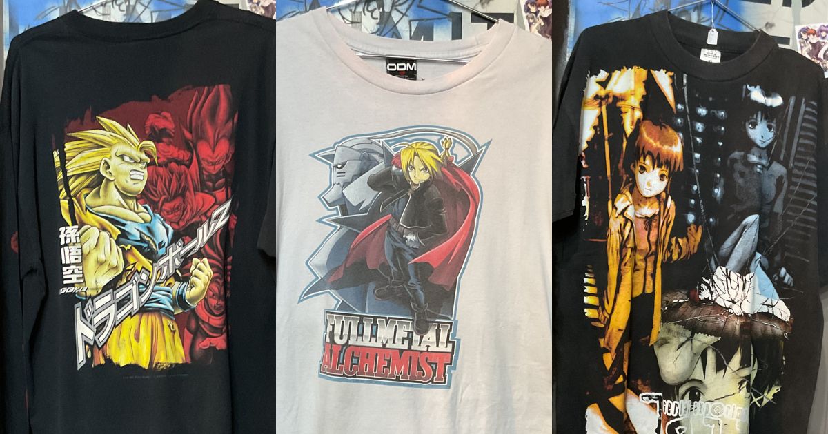 オタクすぎる」が新しい 「チルウィーブ」が観測する古着アニメTシャツ