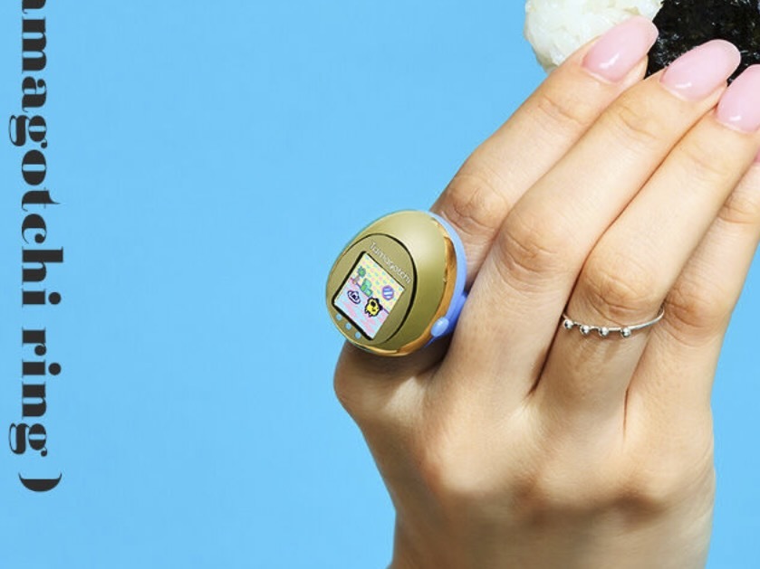 指輪型の「たまごっち」登場 全長28mmで史上最小、部品数は64個 (CNET