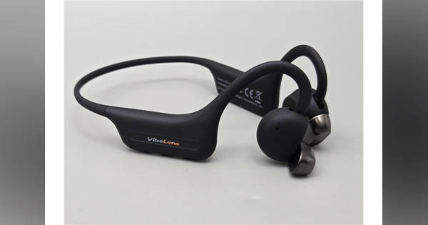 [値下げ]VibeLens MusicCam 骨伝導イヤホン カメラ付き 本体 本日の一品]カメラとAIを搭載する骨伝導ワイヤレスイヤホン「VibeLens