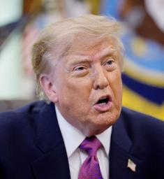 トランプ氏、ロス破壊促す？ 民主党地盤、発言に波紋