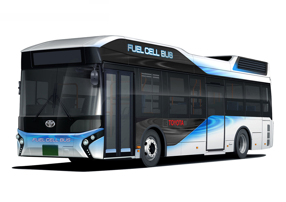 トヨタ、燃料電池バスを来年発売　東京都交通局が路線バスに導入へ