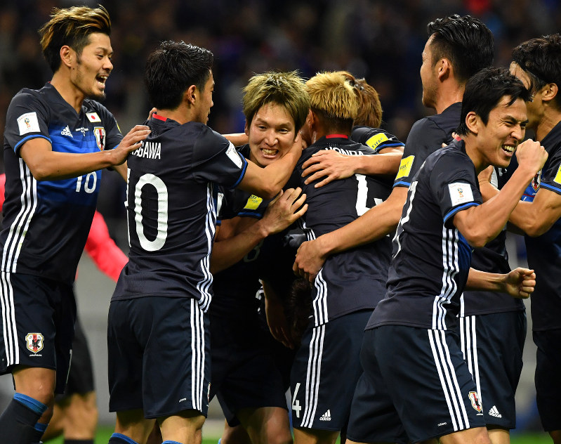 サッカー日本代表：Ｗ杯最終予選サウジ戦　日本が勝利
