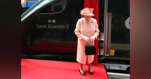 英女王、日立車両に乗る　175年前の鉄道旅たどり