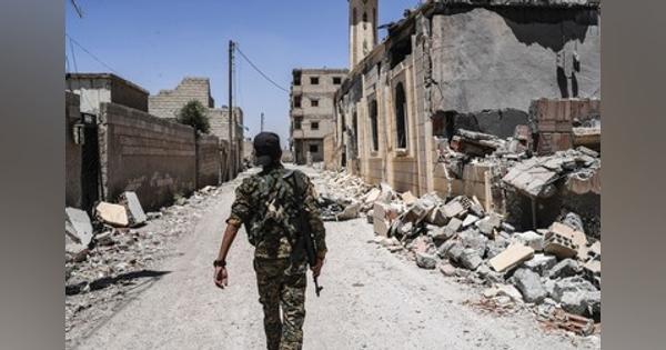 IS「首都」ラッカ市内に米軍部隊、奪還作戦を支援