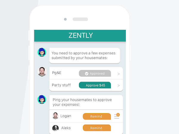 ルームシェアが快適になるアプリ Zently Renter App がアメリカで話題みたい